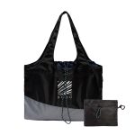Custom Bybba Big Sur Packable Tote Bag with logo - 4