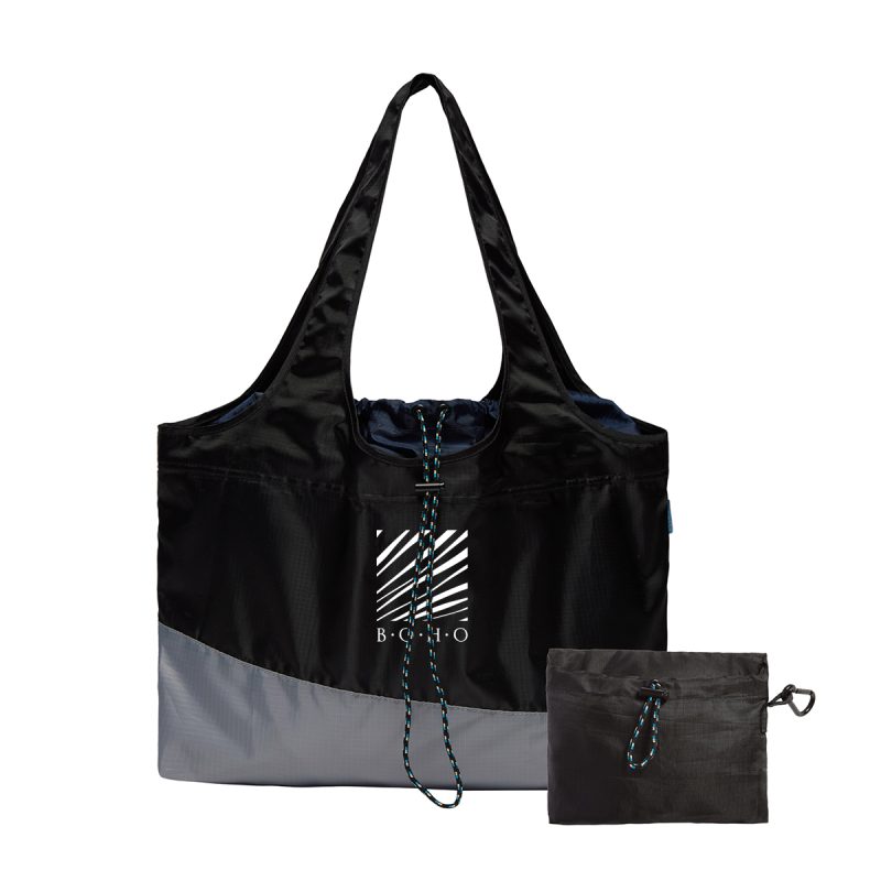 Custom Bybba Big Sur Packable Tote Bag with logo - 4