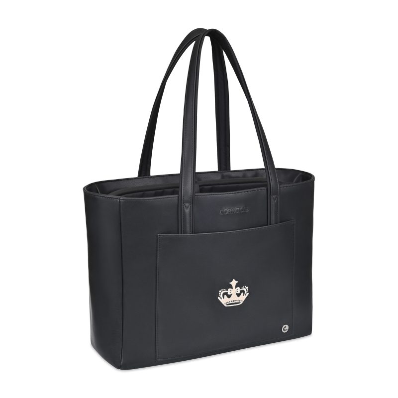 Custom CORKCICLE Commuter Laptop Tote - Black with logo - 4