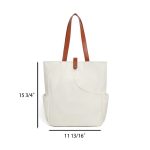 Custom Canvas Pickleball Paddle Tote Bag with logo - 1