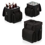 Custom Cellar Insulated Wine Tote Cooler w/Removable Divider with logo - 3