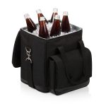 Custom Cellar Insulated Wine Tote Cooler w/Removable Divider with logo - 7