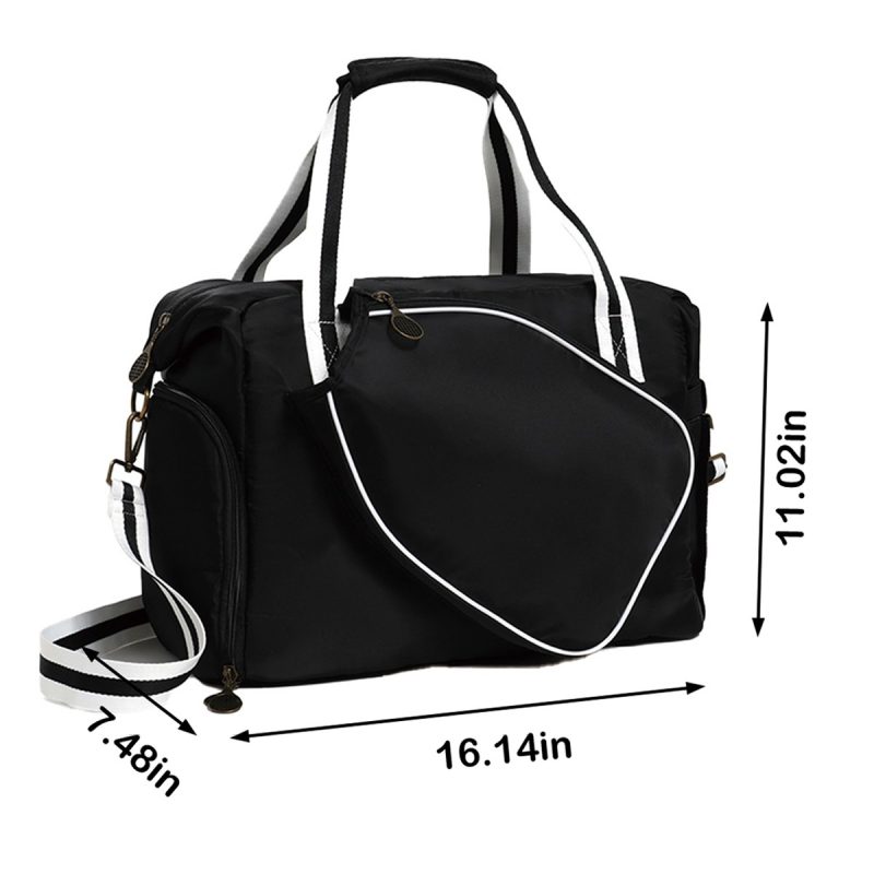 Custom Convertible Tote Crossbody Sports Bag For Women Pickleball Court with logo - 1