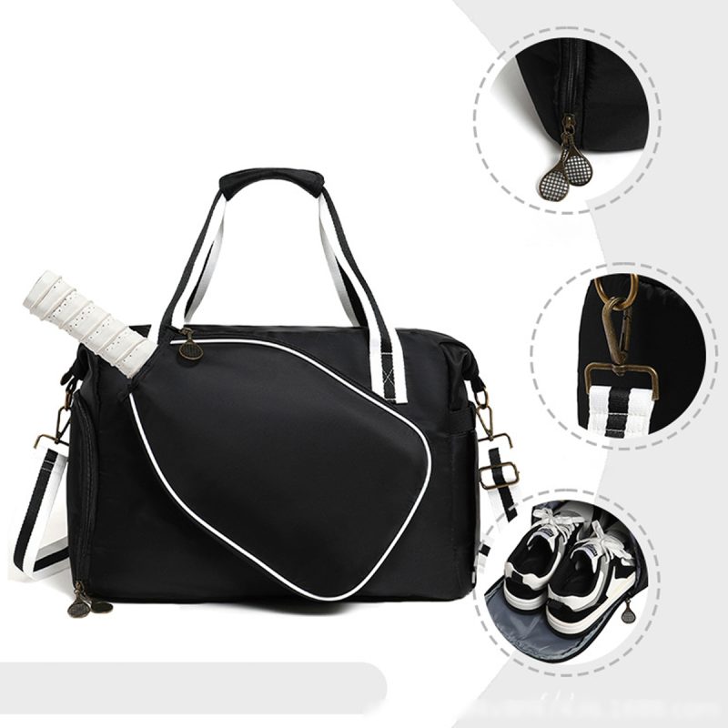Custom Convertible Tote Crossbody Sports Bag For Women Pickleball Court with logo - 2