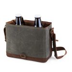 Custom Double Growler Tote with logo - 6