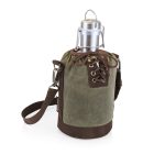 Custom Growler Tote w/64 Oz. Stainless Steel Growler with logo - 1