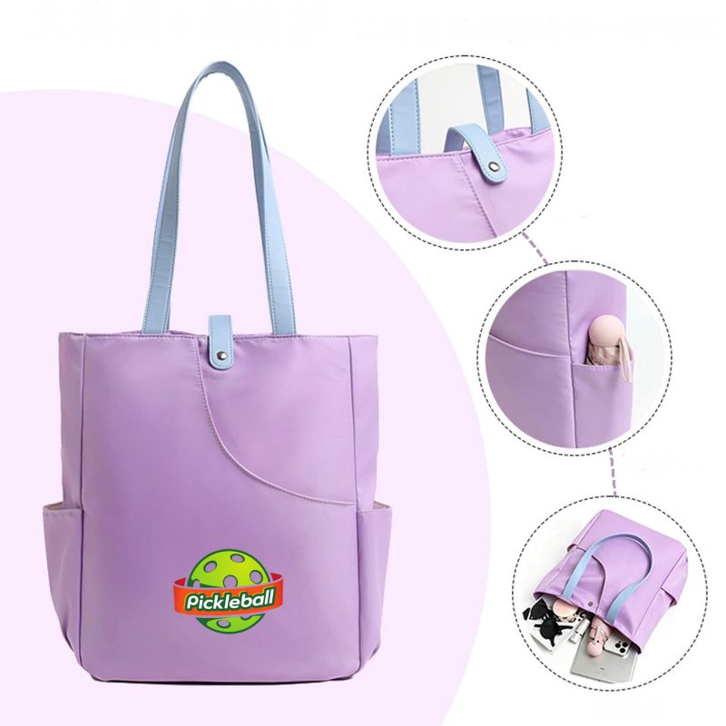Custom Large Capacity Pickleball Paddle Tote Bag for Sports with logo - 2