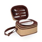 Custom Margot Insulated Lunch Tote Bag with Utensils with logo - 2