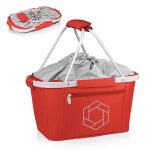 Custom Metro Basket Collapsible Insulated Cooler Tote with logo