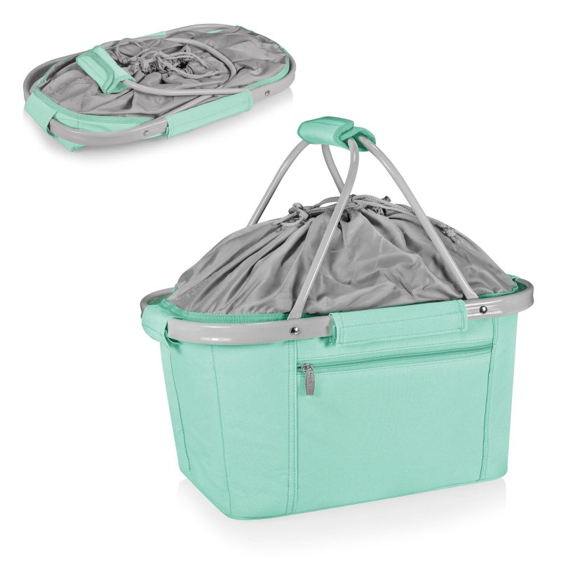 Custom Metro Basket Collapsible Insulated Cooler Tote with logo - 4