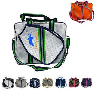 Custom Neoprene Pickleball Paddle Tote Bag with logo