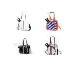 Custom Neoprene Pickleball Tote Bag with Zippered Shoulder Strap with logo - 2