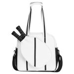 Custom Neoprene Pickleball Tote Bag with Zippered Shoulder Strap with logo - 4