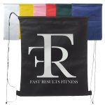Custom Non-Woven Polypropylene Bags (14.5" x 17.5") with logo