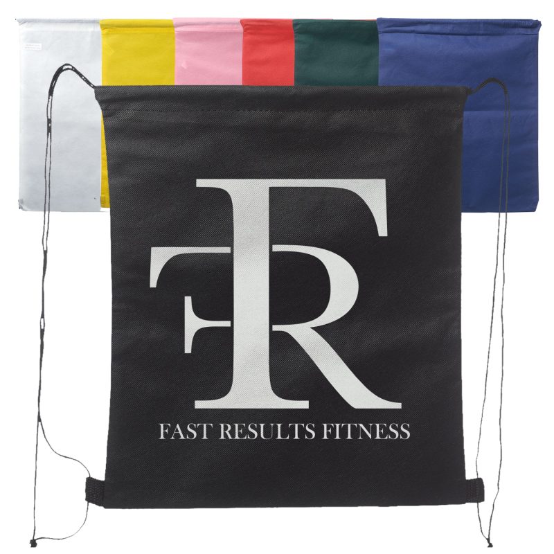 Custom Non-Woven Polypropylene Bags (14.5" x 17.5") with logo