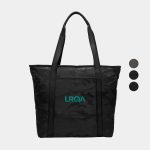 Custom OGIO® Tote Bag With Trolley Pocket On Back with logo