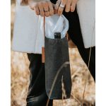 Custom Out of the Woods Connoisseur Wine Tote - Ebony with logo - 8