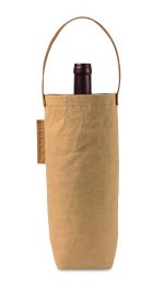 Custom Out of the Woods Connoisseur Wine Tote - Sahara with logo - 1
