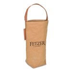 Custom Out of the Woods Connoisseur Wine Tote - Sahara with logo - 2