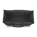 Custom Out of the Woods Felt Shopper Tote - Black with logo - 3