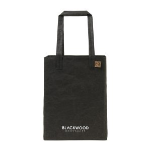 Custom Out of the Woods Market Tote Mini - Ebony with logo