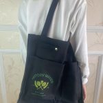 Custom Pickleball Tennis Racketball Paddle Cover Pocket Tote Bag with logo - 2