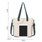 Custom Pickleball Tennis Shoulder Tote Bag with logo - 1