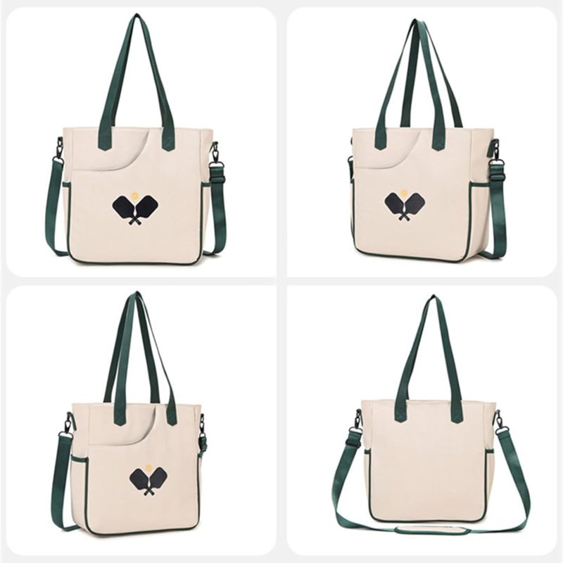 Custom Pickleball Tennis Shoulder Tote Bag with logo - 2