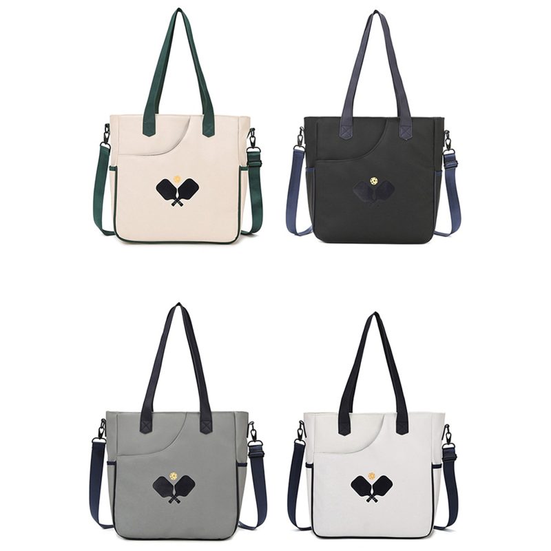 Custom Pickleball Tennis Shoulder Tote Bag with logo - 3