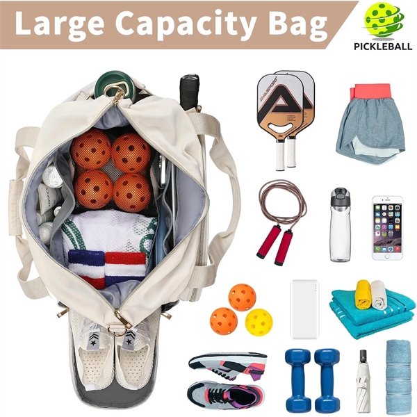 Custom Pickleball Tote Bag with logo - 2