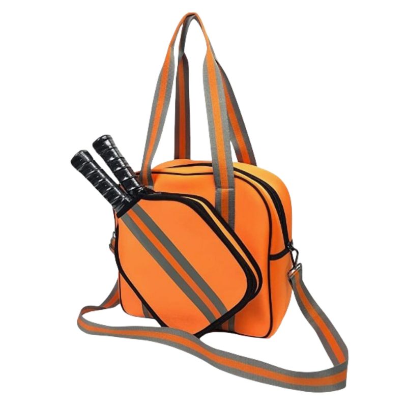 Custom Pickleball Tote Bag Pockets Paddle Storage Insulated Sleeve with logo - 1