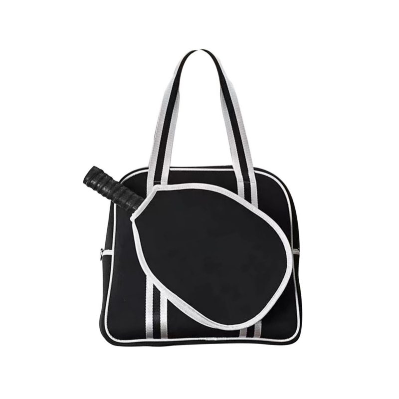 Custom Pickleball Tote Bag Pockets Paddle Storage Insulated Sleeve with logo - 5