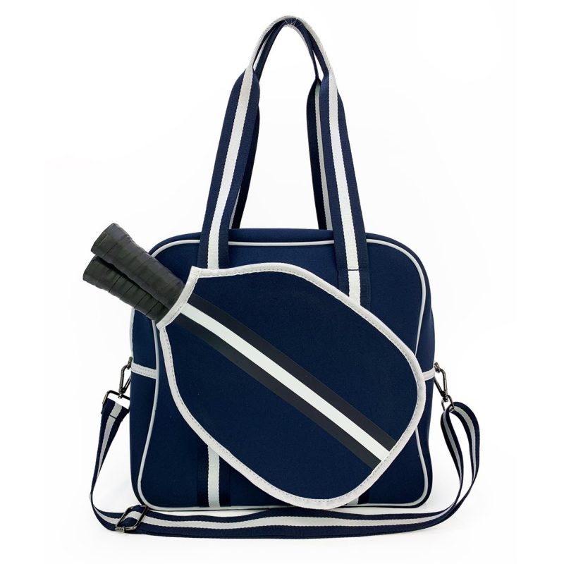 Custom Pickleball Tote Bag Pockets Paddle Storage Insulated Sleeve with logo - 8