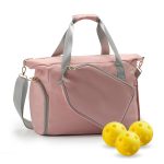 Custom Pickleball Tote Bag With Shoe Compartment And Paddle Storage with logo - 2
