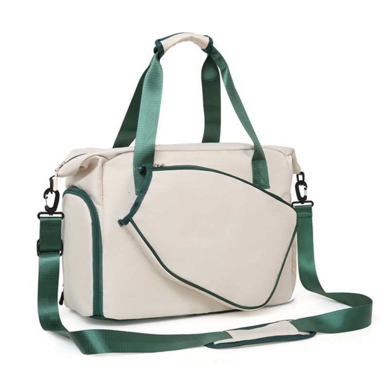 Custom Pickleball Tote Bag With Shoe Compartment And Paddle Storage with logo - 3