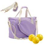 Custom Pickleball Tote Bag with Front Pocket and Shoes Compartment with logo - 6