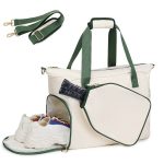 Custom Pickleball Tote Bag with Front Pocket and Shoes Compartment with logo - 8
