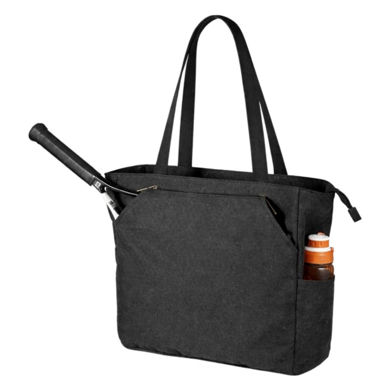 Custom Pickleball Tote Bag with Mesh Water Bottle Holder with logo - 1