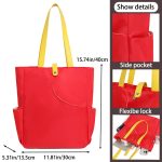 Custom Polyester Zippered Pickleball Paddle Tote Bag with logo - 1
