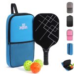 Custom Portabble Pickleball Paddle Tote Bag with Drawstring with logo