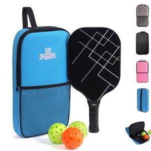Custom Portabble Pickleball Paddle Tote Bag with Drawstring with logo