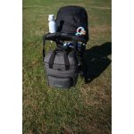 Custom Reagan Recycled rPETCarryall Tote - Charcoal Heather with logo - 5