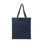 Custom Recycled Cotton Tote - AWARE - Indigo Denim with logo - 1