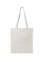 Custom Recycled Cotton Tote - AWARE - Natural with logo - 1