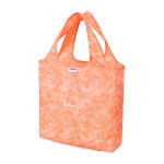 Custom RuMe Recycled Ripstop rPET bFold Tote - Apricot Crush with logo - 2
