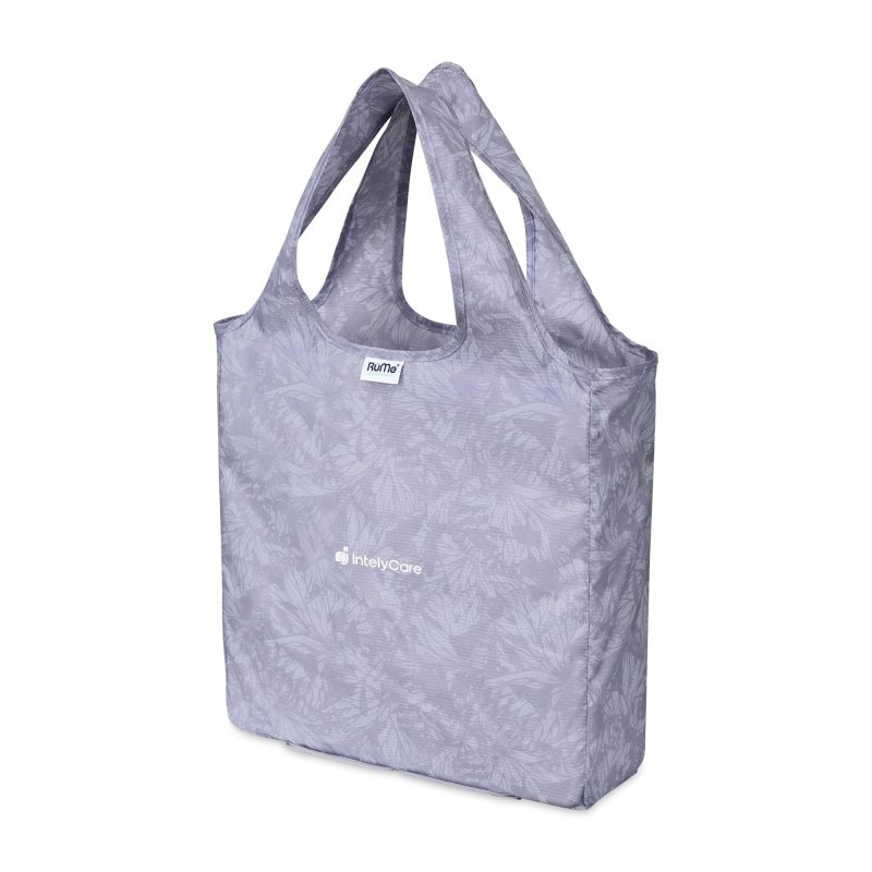 Custom RuMe Recycled Ripstop rPET bFold Tote - Lavender with logo - 2