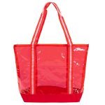 Custom See-Through Eco-Friendly Zipper Tote Bag with logo - 1
