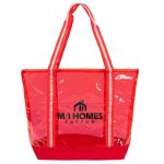 Custom See-Through Eco-Friendly Zipper Tote Bag with logo - 2