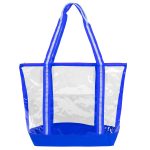 Custom See-Through Eco-Friendly Zipper Tote Bag with logo - 5