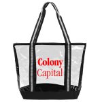 Custom See-Through Eco-Friendly Zipper Tote Bag with logo - 8